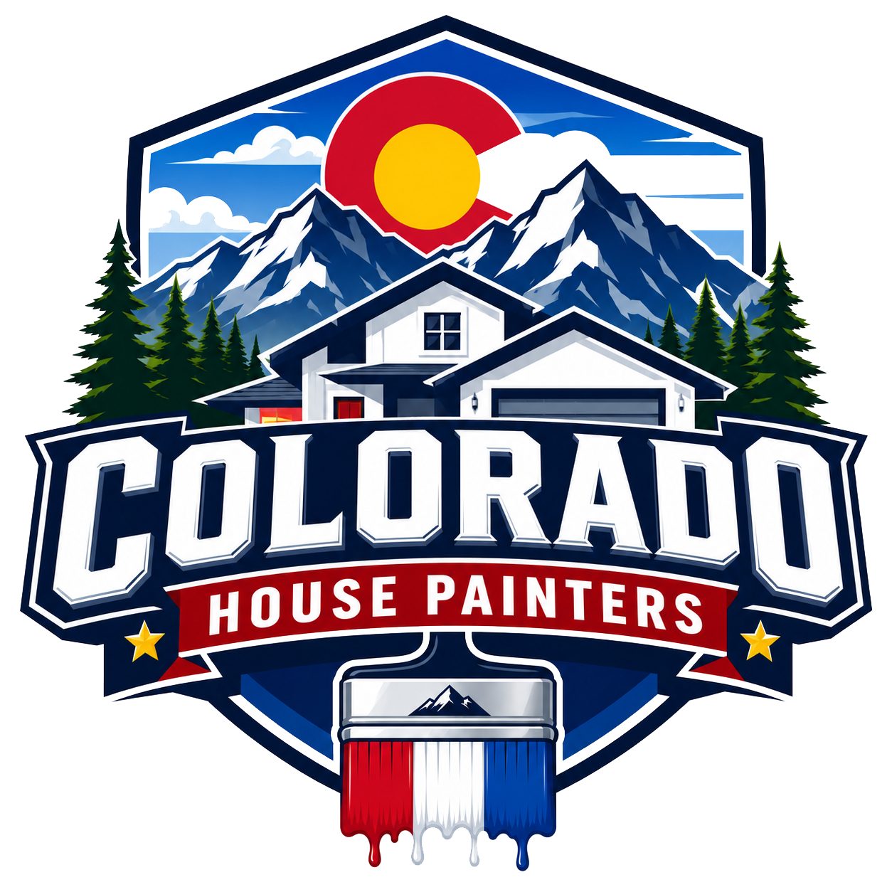 Colorado House Painters logo